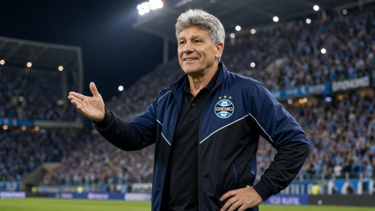 Renato Gaúcho está de volta ao Grêmio para tentar recolocar o clube nos trilhos
