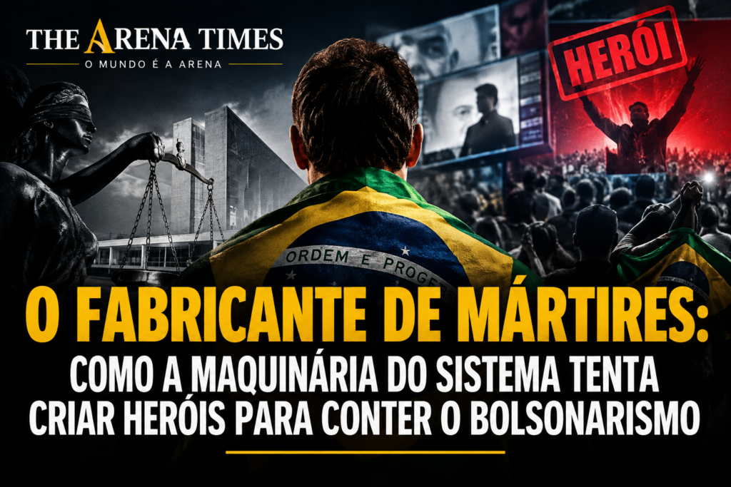 O FABRICANTE DE MÁRTIRES: COMO A MAQUINÁRIA DO SISTEMA TENTA CRIAR HERÓIS PARA CONTER O BOLSONARISMO